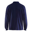 Blaklader Flammschutz Polo Shirt langärmelig Marineblau 4XL
